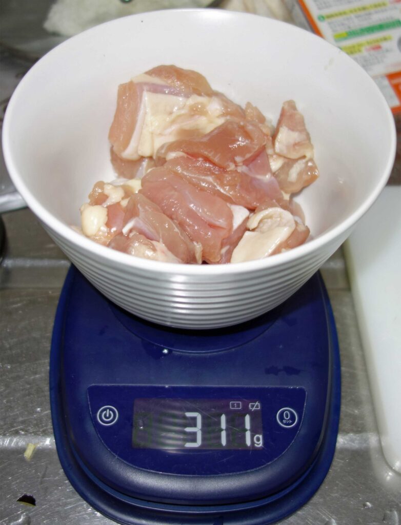 鶏肉311グラム