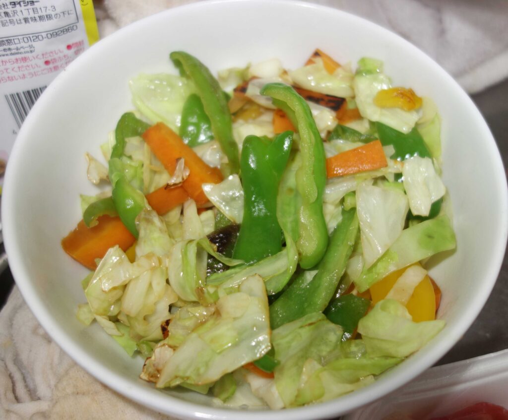 野菜炒め
