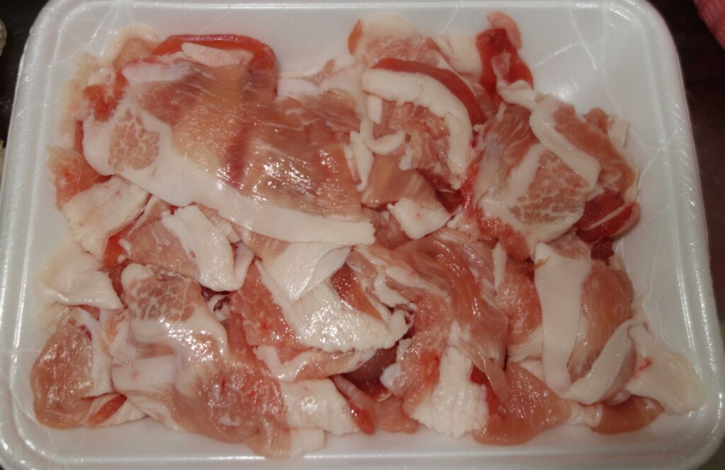 豚肉薄切り