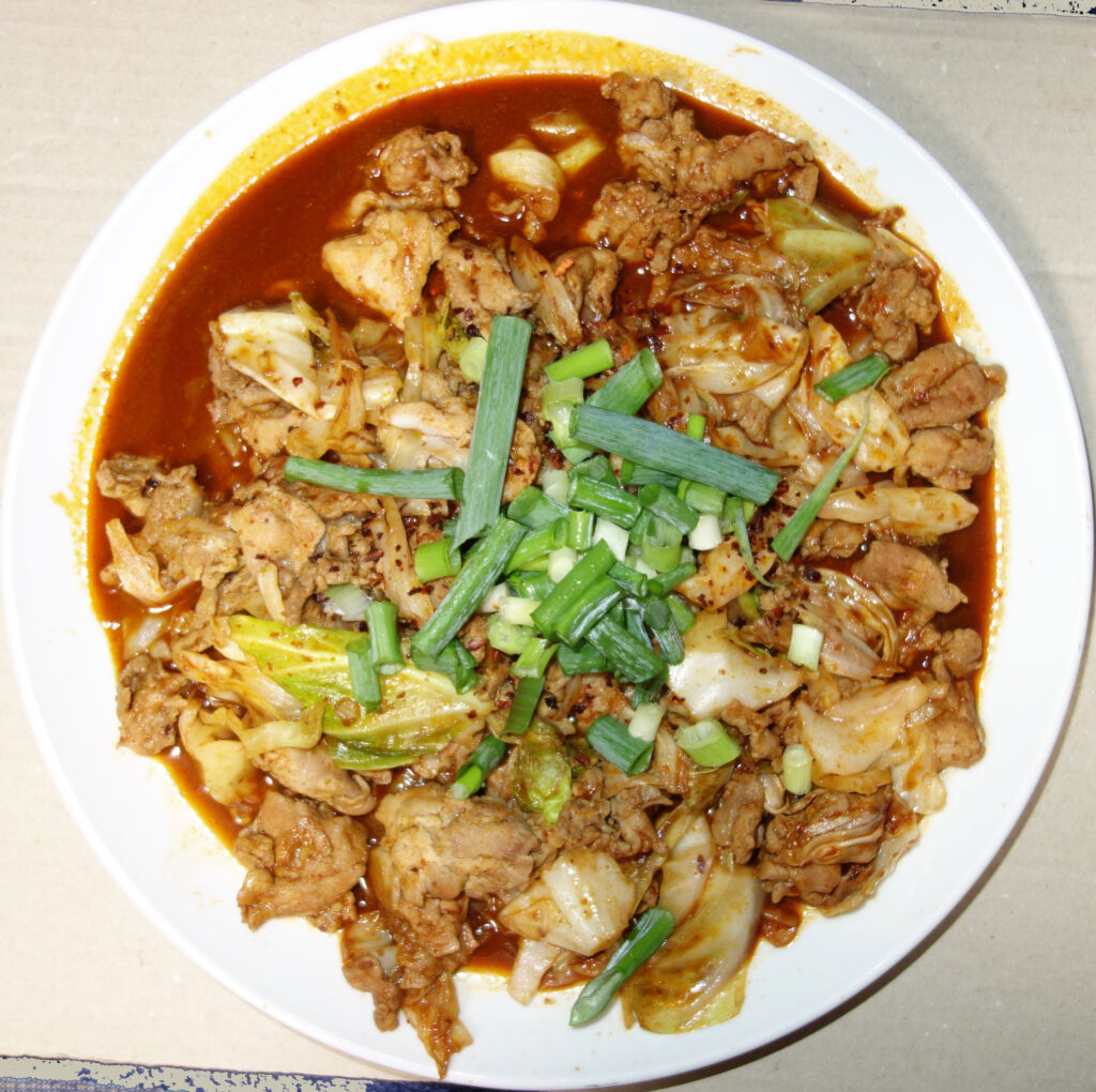 豚肉とキャベツの味噌炒め