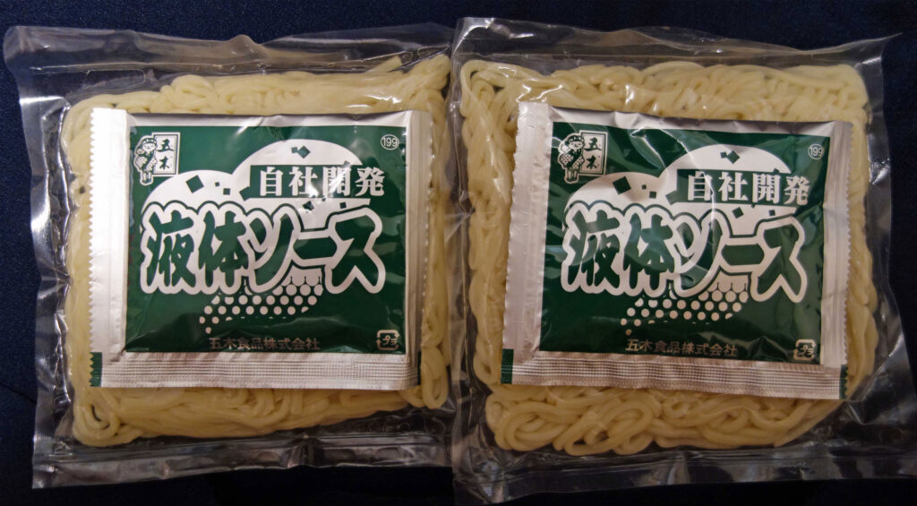 五木食品液体ソースラーメン