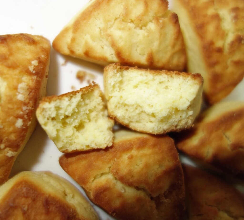 三角形のスコーン