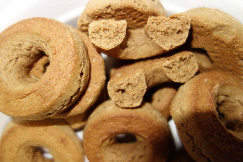 オブセ牛乳コーヒー味焼きドーナツの拡大写真