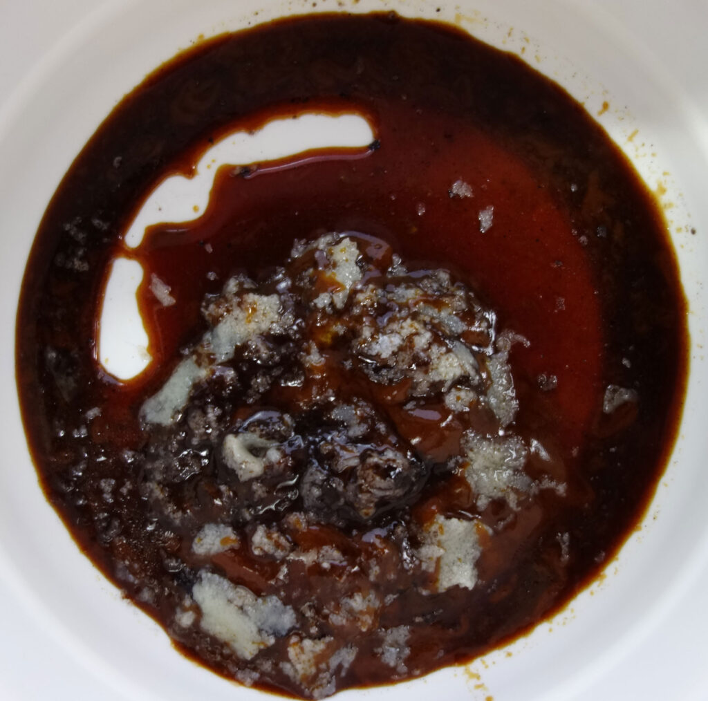 砂糖と醤油のタレ