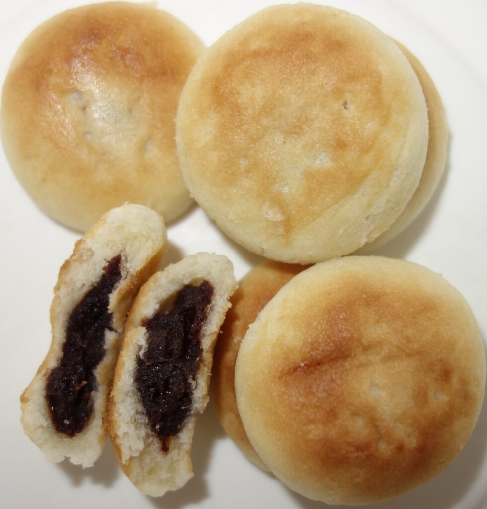 チョコの入った一口パン