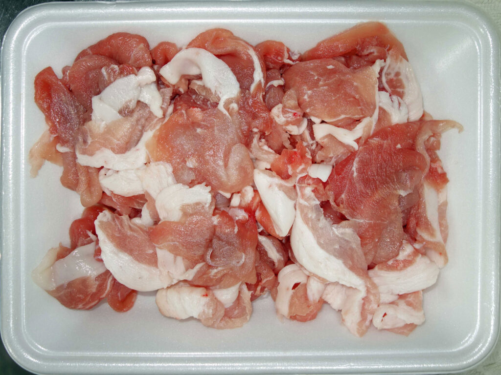 豚肉の薄切りパック