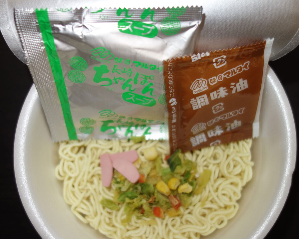 マルタイ長崎ちゃんぽんのカップ麺