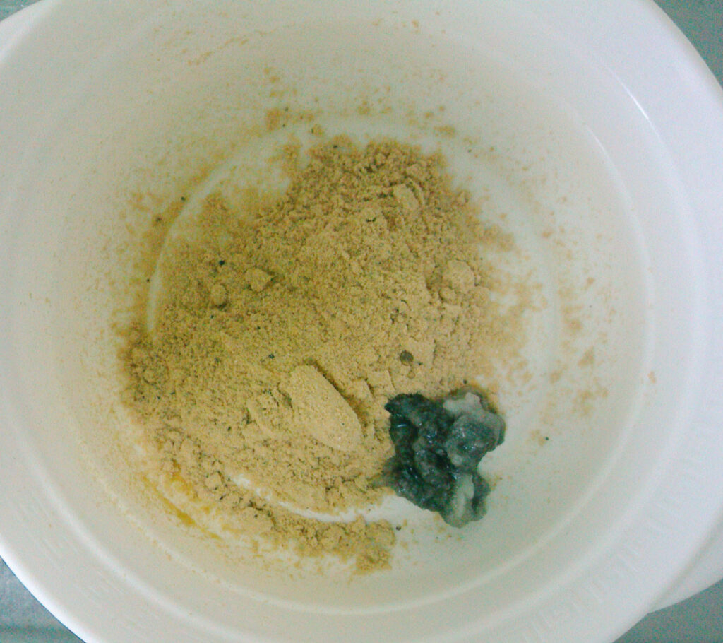 スープと黒マー油