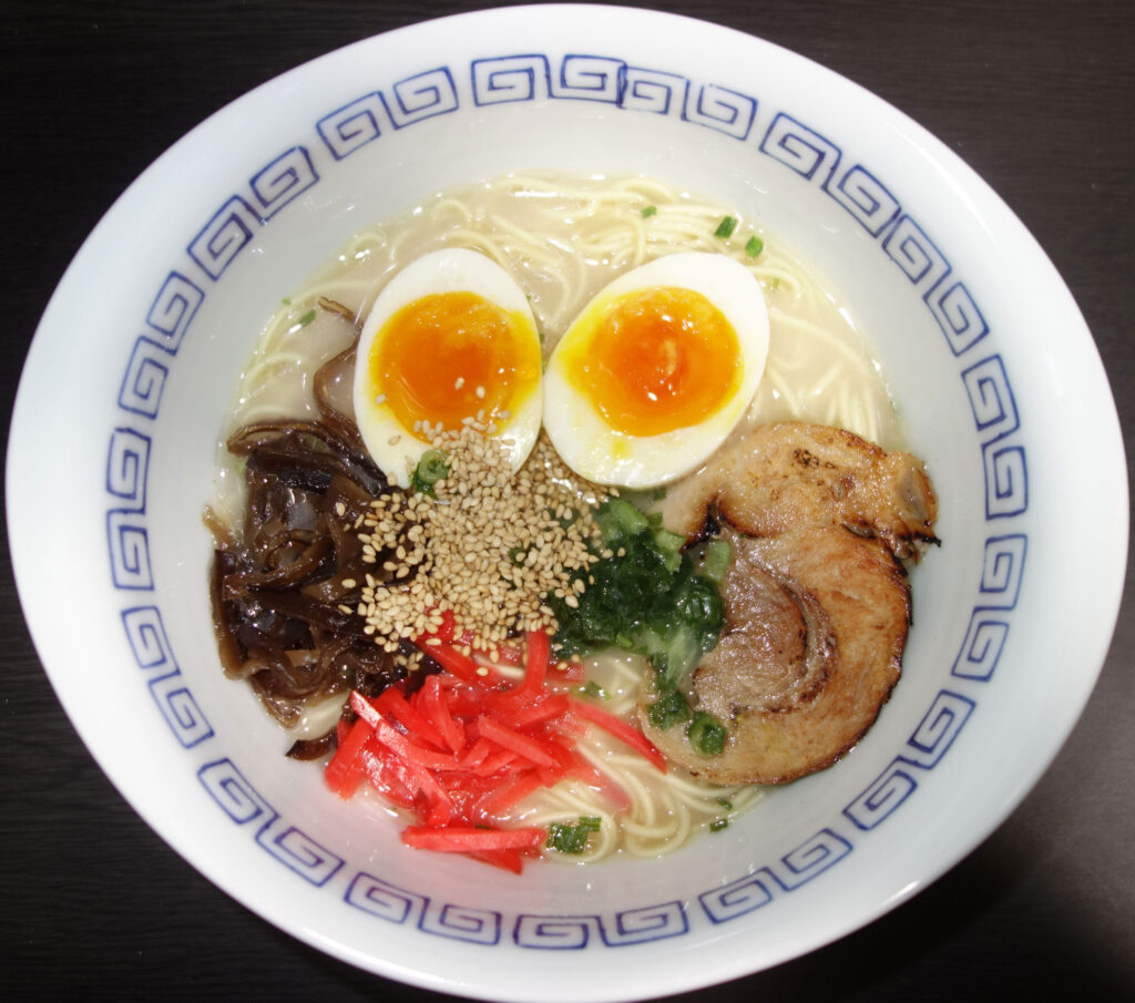 味玉チャーシュートッピングメン